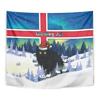 Iceland Christmas Tapestry Yule Cat Gledileg Jol - Wonder Print Shop