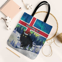 Iceland Christmas Tote Bag Yule Cat Gledileg Jol - Wonder Print Shop