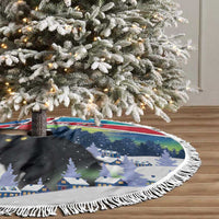 Iceland Christmas Tree Skirt Yule Cat Gledileg Jol - Wonder Print Shop