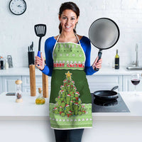 Cactus Christmas Apron Merry Cactmas - Wonder Print Shop