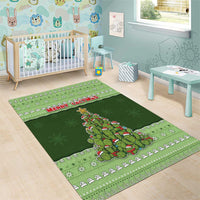 Cactus Christmas Area Rug Merry Cactmas - Wonder Print Shop