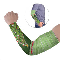 Cactus Christmas Arm Sleeves Merry Cactmas - Wonder Print Shop