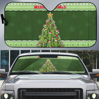Cactus Christmas Auto Sun Shade Merry Cactmas - Wonder Print Shop