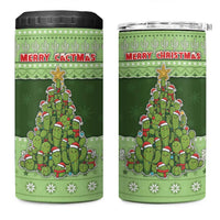 Cactus Christmas 4 in 1 Can Cooler Tumbler Merry Cactmas - Wonder Print Shop