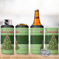 Cactus Christmas 4 in 1 Can Cooler Tumbler Merry Cactmas - Wonder Print Shop