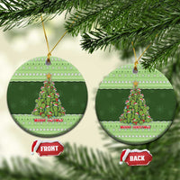 Cactus Christmas Ceramic Ornament Merry Cactmas - Wonder Print Shop