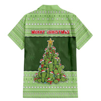 Cactus Christmas Family Matching Mermaid Dress and Hawaiian Shirt Merry Cactmas - Wonder Print Shop