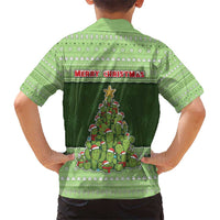 Cactus Christmas Kid Hawaiian Shirt Merry Cactmas - Wonder Print Shop