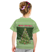Cactus Christmas Kid T Shirt Merry Cactmas - Wonder Print Shop