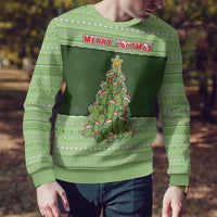 Cactus Christmas Ugly Christmas Sweater Merry Cactmas - Wonder Print Shop