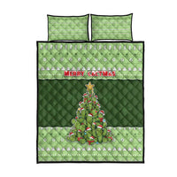 Cactus Christmas Quilt Bed Set Merry Cactmas - Wonder Print Shop
