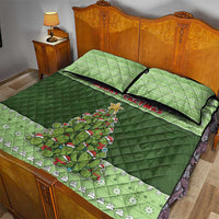 Cactus Christmas Quilt Bed Set Merry Cactmas - Wonder Print Shop