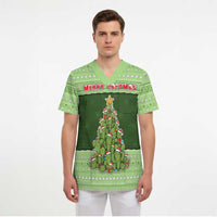 Cactus Christmas Scrub Top Merry Cactmas - Wonder Print Shop