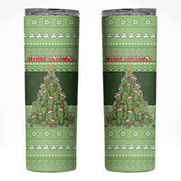Cactus Christmas Skinny Tumbler Merry Cactmas - Wonder Print Shop