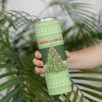 Cactus Christmas Skinny Tumbler Merry Cactmas - Wonder Print Shop