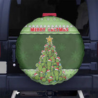 Cactus Christmas Spare Tire Cover Merry Cactmas - Wonder Print Shop