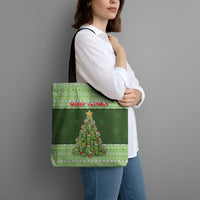 Cactus Christmas Tote Bag Merry Cactmas - Wonder Print Shop