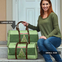 Cactus Christmas Travel Bag Merry Cactmas - Wonder Print Shop