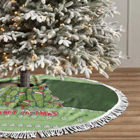 Cactus Christmas Tree Skirt Merry Cactmas - Wonder Print Shop
