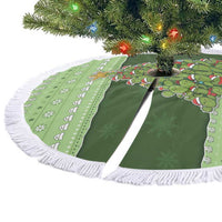 Cactus Christmas Tree Skirt Merry Cactmas - Wonder Print Shop