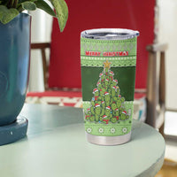 Cactus Christmas Tumbler Cup Merry Cactmas - Wonder Print Shop