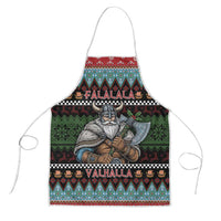 Vikings Christmas Apron Warrior Santa - Wonder Print Shop