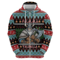 Vikings Christmas Hoodie Warrior Santa - Wonder Print Shop