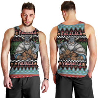 Vikings Christmas Men Tank Top Warrior Santa - Wonder Print Shop