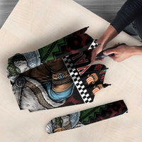 Vikings Christmas Umbrella Warrior Santa - Wonder Print Shop