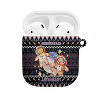 Astronaut Christmas AirPods Case Gingerbread In Space - Wonder Print Shop