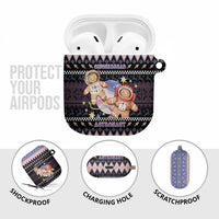 Astronaut Christmas AirPods Case Gingerbread In Space - Wonder Print Shop