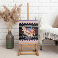 Astronaut Christmas Canvas Wall Art Gingerbread In Space - Wonder Print Shop