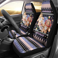Astronaut Christmas Car Seat Cover Gingerbread In Space - Wonder Print Shop