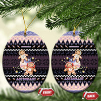 Astronaut Christmas Ceramic Ornament Gingerbread In Space - Wonder Print Shop