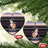Astronaut Christmas Ceramic Ornament Gingerbread In Space - Wonder Print Shop