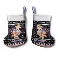 Astronaut Christmas Stocking Gingerbread In Space - Wonder Print Shop
