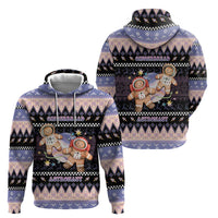 Astronaut Christmas Hoodie Gingerbread In Space - Wonder Print Shop