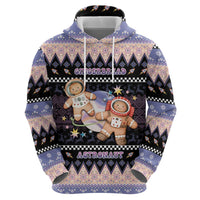 Astronaut Christmas Hoodie Gingerbread In Space - Wonder Print Shop
