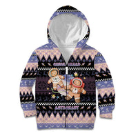 Astronaut Christmas Kid Hoodie Gingerbread In Space - Wonder Print Shop