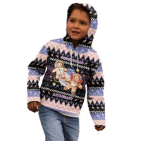 Astronaut Christmas Kid Hoodie Gingerbread In Space - Wonder Print Shop