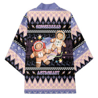 Astronaut Christmas Kimono Gingerbread In Space - Wonder Print Shop