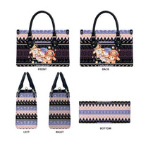 Astronaut Christmas Leather Bag Gingerbread In Space - Wonder Print Shop