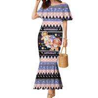 Astronaut Christmas Mermaid Dress Gingerbread In Space - Wonder Print Shop