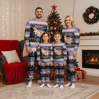 Astronaut Christmas Pajama Set Gingerbread In Space - Wonder Print Shop