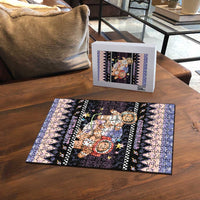 Astronaut Christmas Puzzle Gingerbread In Space - Wonder Print Shop