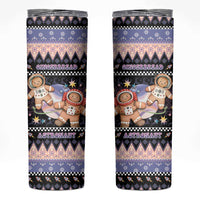Astronaut Christmas Skinny Tumbler Gingerbread In Space - Wonder Print Shop