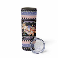 Astronaut Christmas Skinny Tumbler Gingerbread In Space - Wonder Print Shop