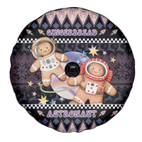 Astronaut Christmas Spare Tire Cover Gingerbread In Space - Wonder Print Shop