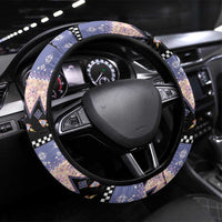 Astronaut Christmas Steering Wheel Cover Gingerbread In Space - Wonder Print Shop