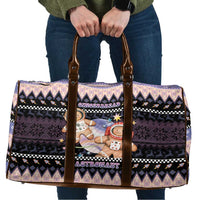 Astronaut Christmas Travel Bag Gingerbread In Space - Wonder Print Shop